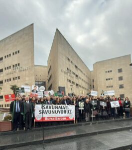 Bursa Barosu: "Artık bildiri yazmaktan ve yas tutmaktan bıktık" 1 Bursam Medya -