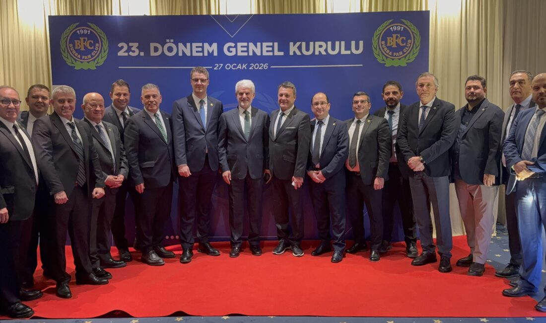Bursa Fan Club'un gerçekleştirilen 23. Olağan Genel Kurulu'nda yeni başkan