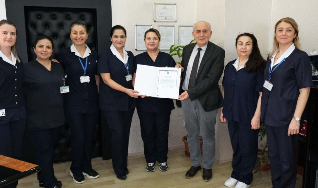 Bursa Uludağ Üniversitesi (BUÜ) Hastanesinde görev yapan hemşireler, sağlık hizmetindeki