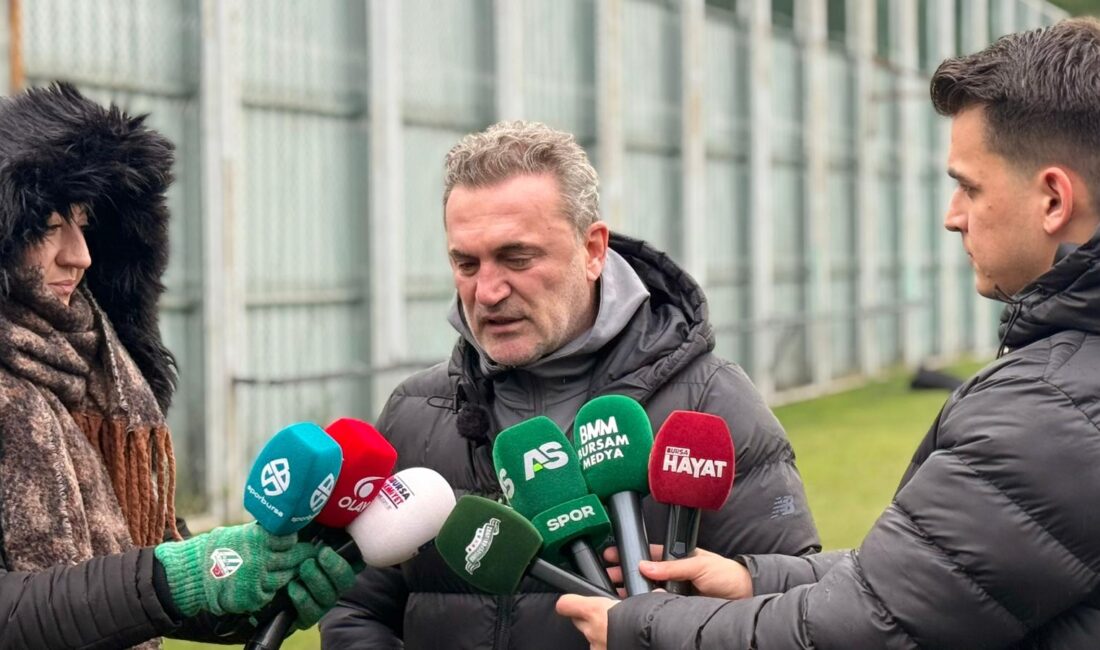 Bursaspor Teknik Direktörü Tahsin Tam, Baran Başyiğit’in uzun süreli sakatlığı