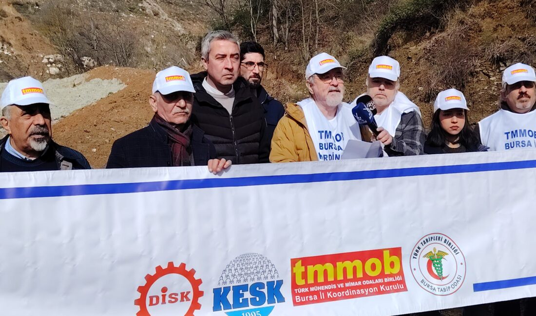 DİSK, KESK, TMMOB, TTB ve BAOB; Bursa ili Yenişehir ilçesi