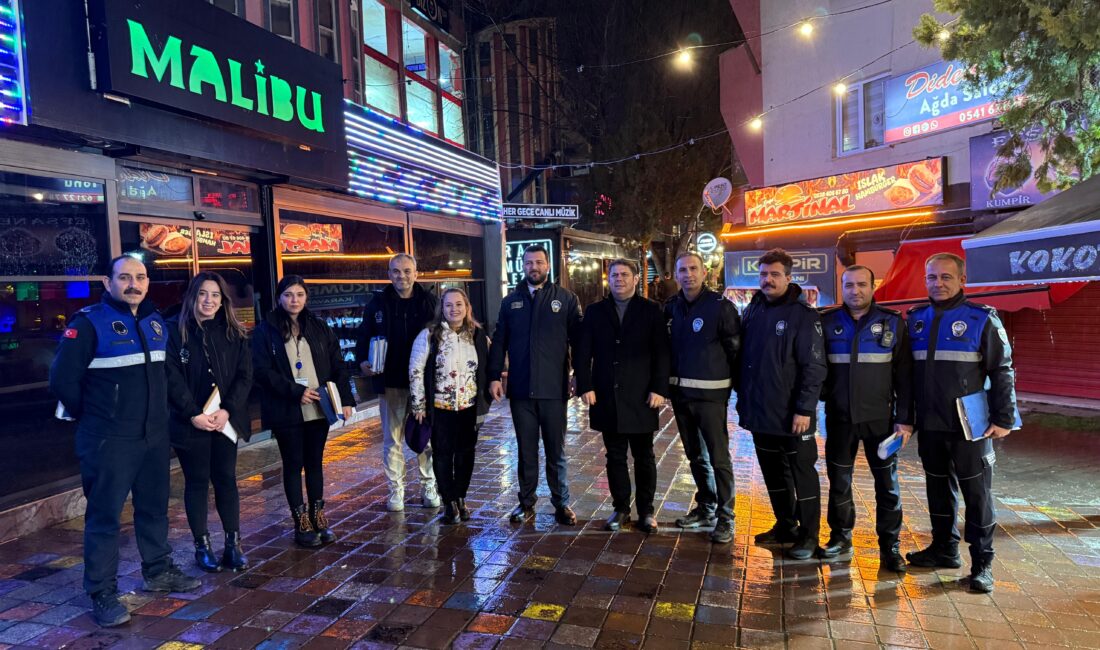 Nilüfer Belediyesi, vatandaşların gece eğlencesini güven içinde sürdürebilmesi için eğlence