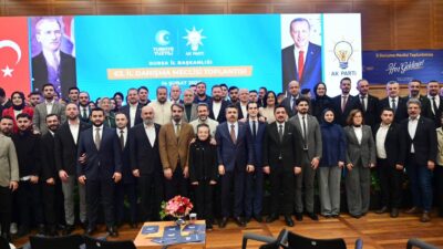 AK Parti Bursa İl Başkanlığı tarafından düzenlenen 63. İl Danışma Meclisi Toplantısı,