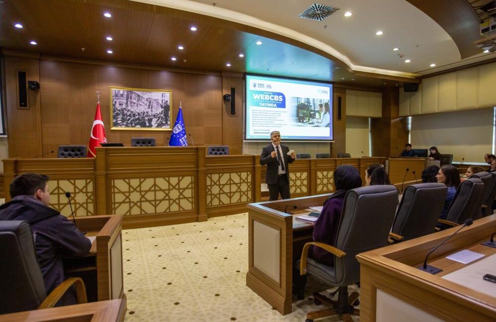 Bursa Büyükşehir Belediyesi, tamamen yerli imkanlarla geliştirilen WebCBS platformunu devreye