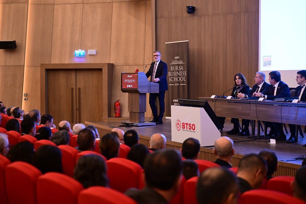 BTSO Başkanı İbrahim Burkay, işletmeler için en büyük sermayenin bilgi