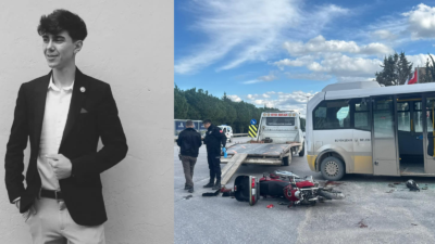 Bursa’nın Mustafakemalpaşa ilçesinde meydana gelen trafik kazasında ağır yaralanan motosiklet