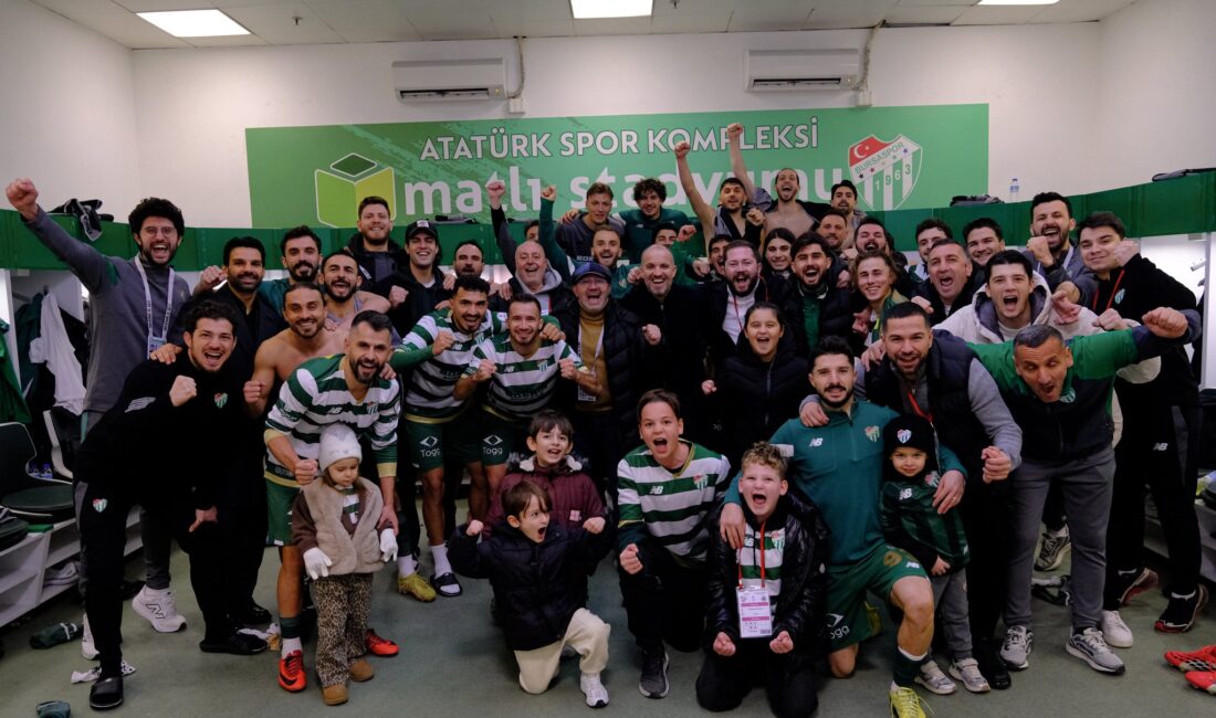 TFF 2. Lig Kırmızı Grup’ta 26. hafta maçında Bursaspor, taraftarı