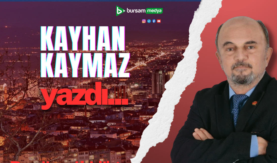 “Her yatırımı devletten beklemeyin.” Ne yapacağız? Vergimizi nereye veriyoruz? Yürürken,