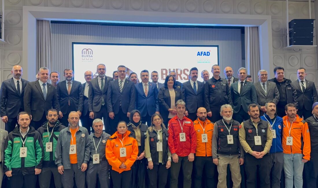 Bursa Belediyeler Birliği tarafından düzenlenen 'Bursa İRAP 2027-32 Afet Risk