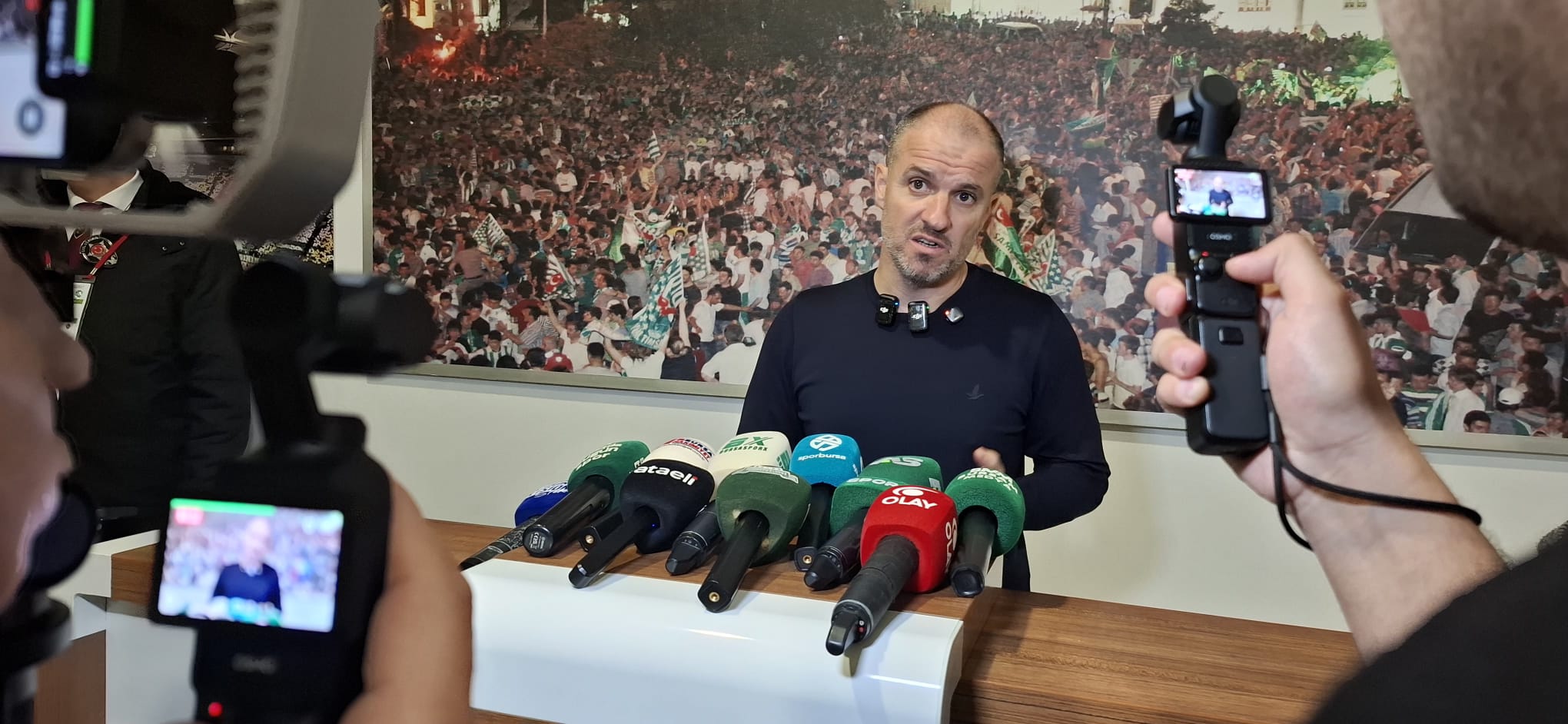 Kırklarelispor galibiyetinin ardından basının sorularını yanıtlayan Bursaspor Teknik Direktörü Mustafa