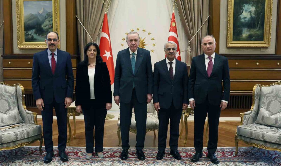 Cumhurbaşkanı Recep Tayyip Erdoğan, DEM Parti heyetini Beştepe'de 4'üncü kez