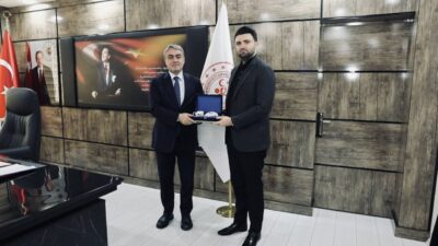 Bursaspor Kulübü Başkanı Enes Çelik, Gençlik ve Spor İl Müdürü