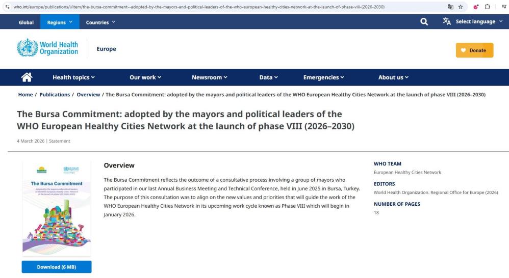 Bursa’dan çıkan taahhüt… dünyaya yayıldı 2 Bursam Medya -