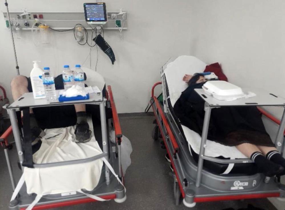 Bursa’da maddi hasarlı kaza sonrası çıkan kavga kanlı bitti. Çocuklu