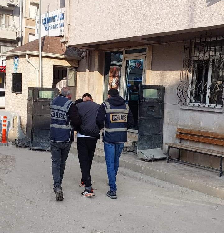 Bursa'nın Mustafakemalpaşa ilçesinde 10 yıl kesinleşmiş hapis cezası bulunan şüpheli