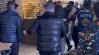 Bursa’da Kapalı Çarşı'da iki grup arasında çıkan kavga, adeta meydan