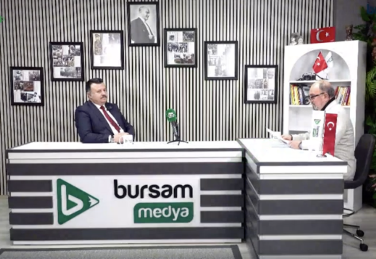 Söz Alanı izlencesinin 7. bölümünde MHP Osmangazi İlçe Başkanı Kerim