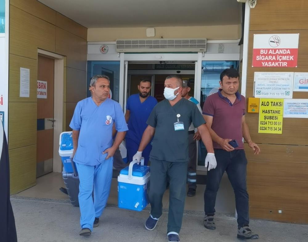 İnegöl’de hayatını kaybeden 62 yaşındaki Abdulaziz Çakmak’ın organları, 4 hastaya