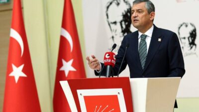 CHP Genel Başkanı Özgür Özel bugün basın açıklaması düzenledi.