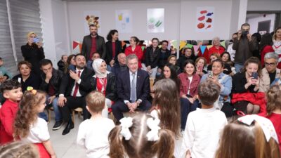 Osmangazi Belediyesi kreşlerinde eğitim gören çocuklar, 23 Nisan’ı hazırladıkları gösterilerle