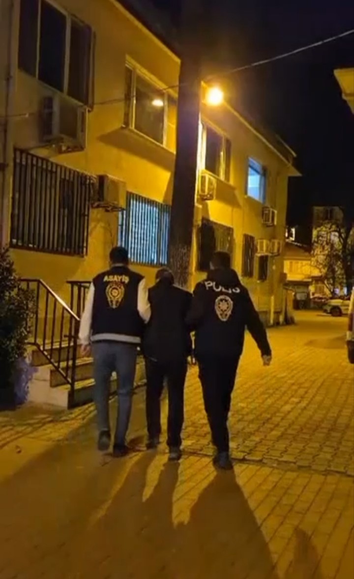 Bursa’da hakkında 12 yıl 6 ay kesinleşmiş hapis cezası bulunan