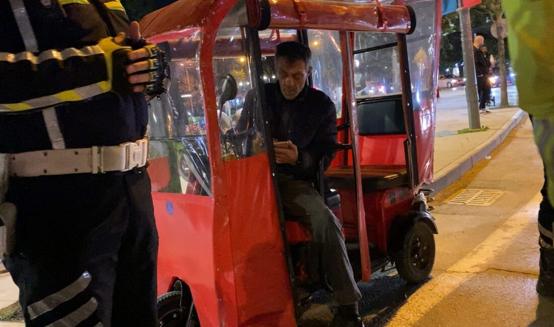 İnegöl’de maç kutlamaları sırasında alkollü araç kullanan sürücüye toplam 92