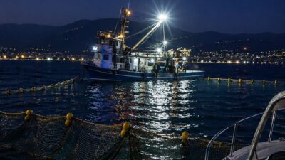 Gemlik Körfezi’nde artan balıkçı tekneleri ve yüzer ağlar, amatör denizciler