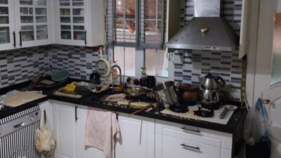 negöl’de düdüklü tencerenin patlaması sonucu 1 kadın yaralandı.