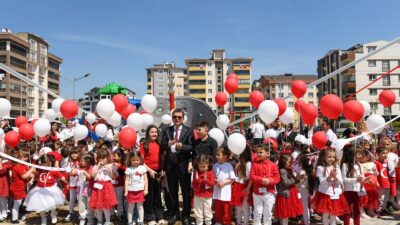 Osmangazi Çocuk Meclisi’nin talebiyle yapılan Karıncalı Parkı, 23 Nisan’da açılarak