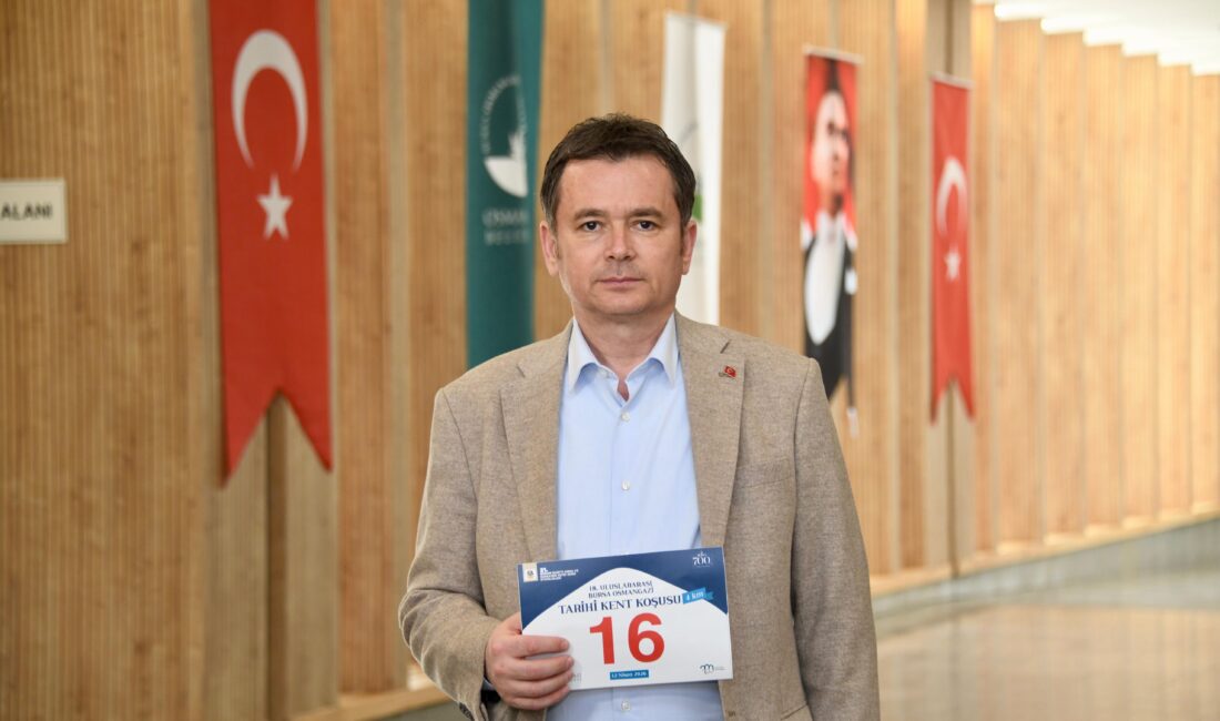 Osmangazi Tarihi Kent Koşusu öncesi sporcular numaralarını aldı, 1418 kişi
