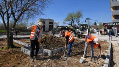 Osmangazi Belediyesi, Hamitler Mahallesi’nde gerçekleştirdiği çalışmalarla hem yolları yeniledi hem