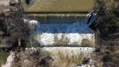  Geçen yıl su seviyesinin yüzde 0'a kadar düştüğü kentte, baraj