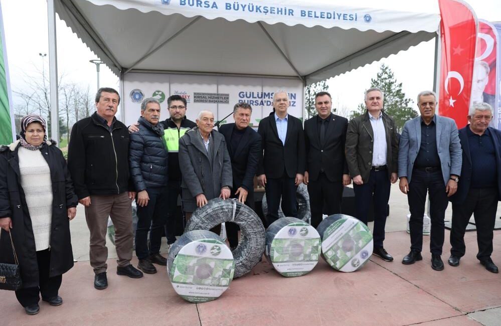 Bursa Büyükşehir Belediyesi, kırsal mahallelerin hem girdi maliyetlerini azaltmak hem