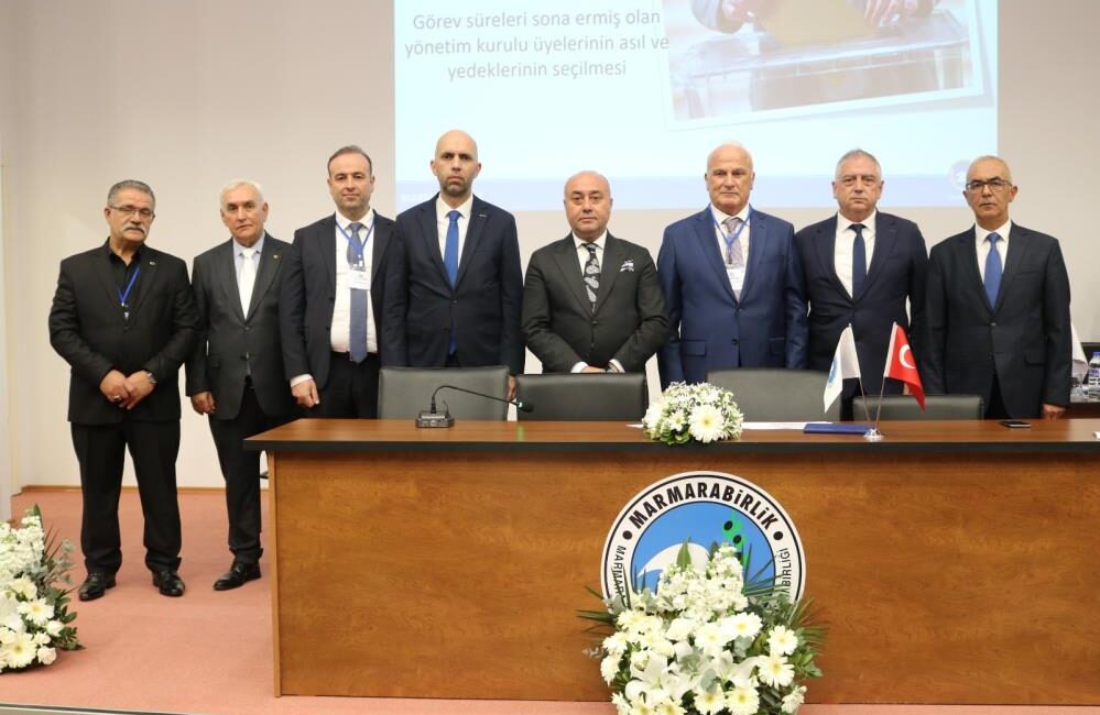  Ali Yıldız ve ekibi 4 yıllığına göreve seçildi "Marmarabirlik'te başlattığımız