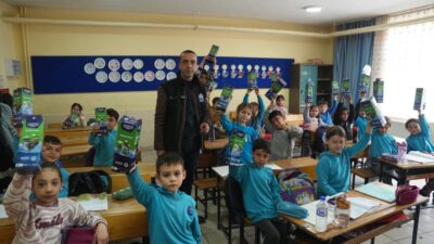 Bursa'da Yıldırım Belediyesi’nin, çevreye ve insan sağlığına zararlı olan plastik