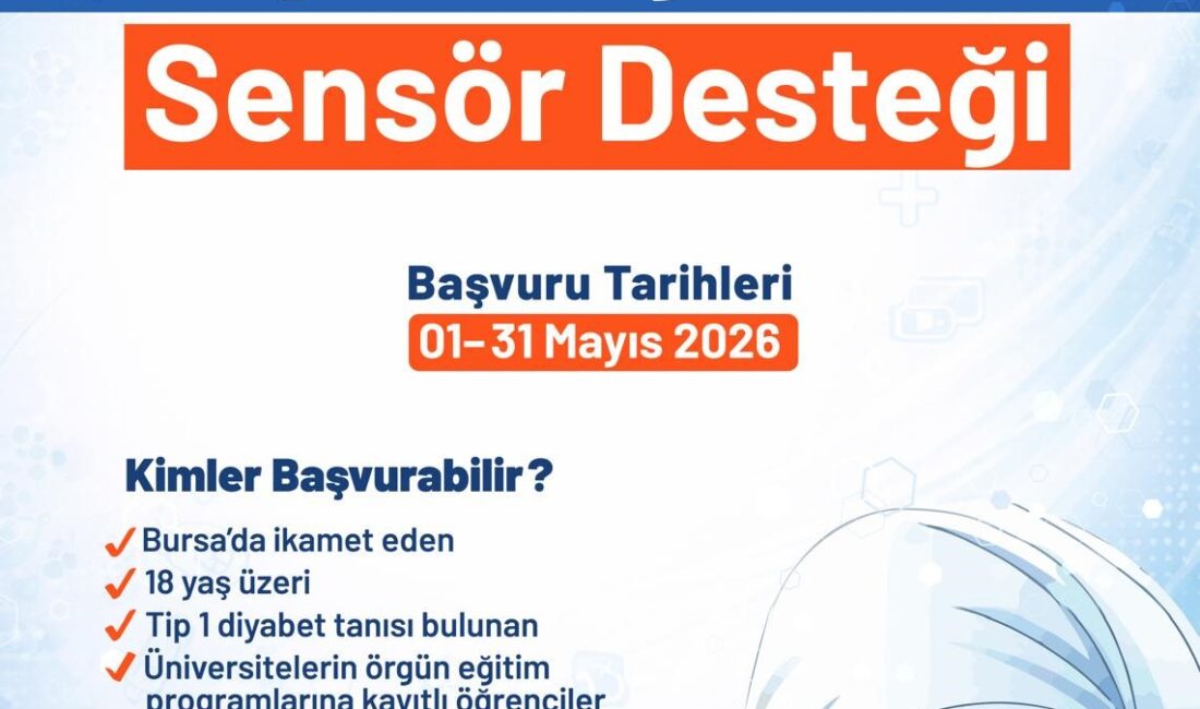 Bursa Büyükşehir Belediyesi, Tip 1 diyabet hastası üniversite öğrencilerine yönelik