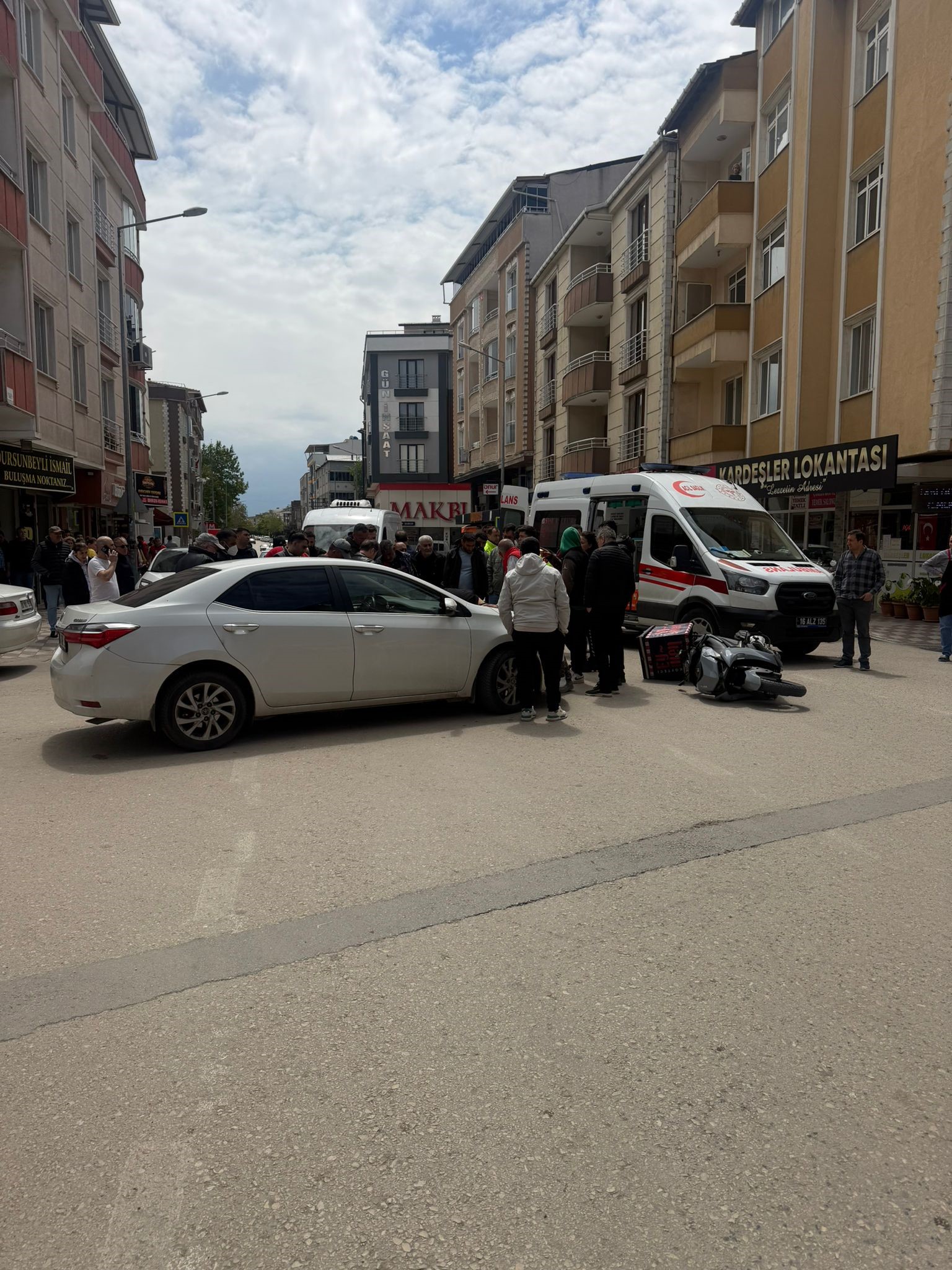 Bursa’da kurye kazası 2 Bursam Medya -