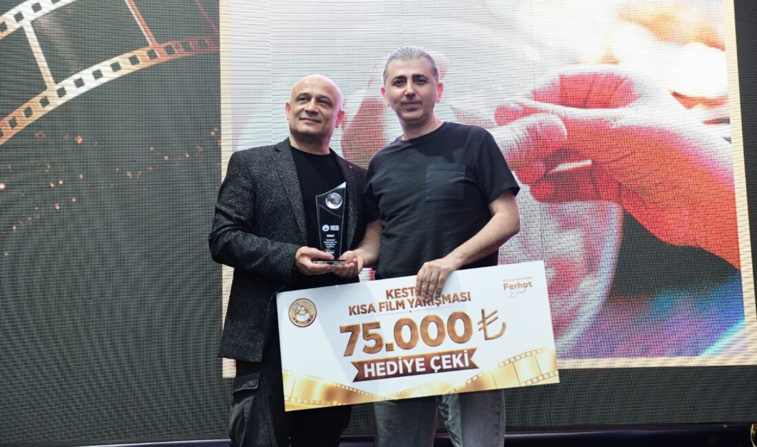 Kestel Belediyesi’nin ilk kez düzenlediği kısa film yarışması gala gecesi