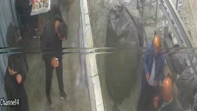 Bursa’nın Nilüfer ilçesinde besi çiftliğinde et yerken nefes borusuna parça