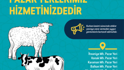 Nilüfer Belediyesi, Kurban Bayramı öncesinde vatandaşların hijyenik ve güvenli ortamda