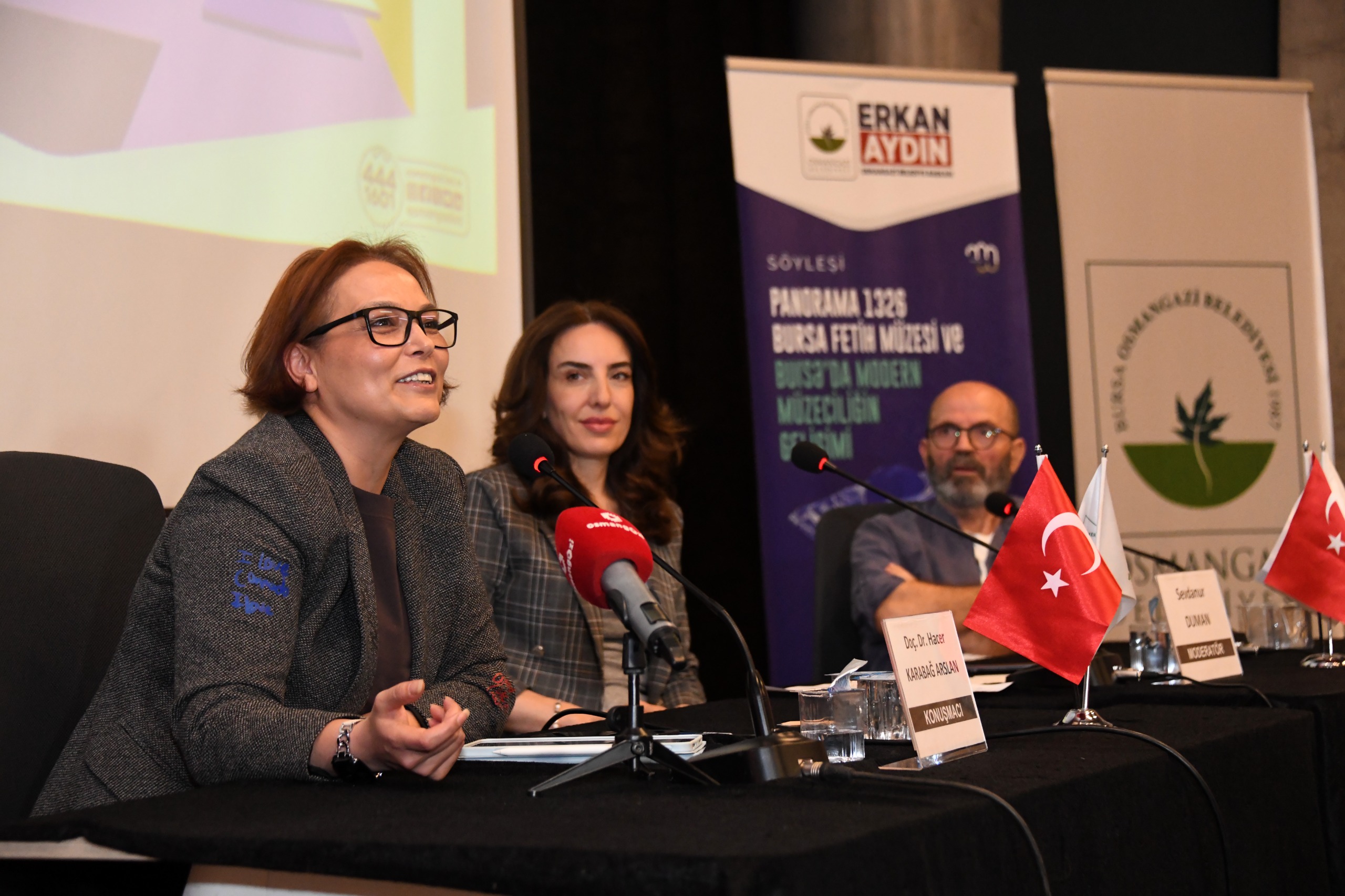 Osmangazi Belediyesi’nin düzenlediği söyleşide, Panorama 1326 Bursa Fetih Müzesi’nin dünya