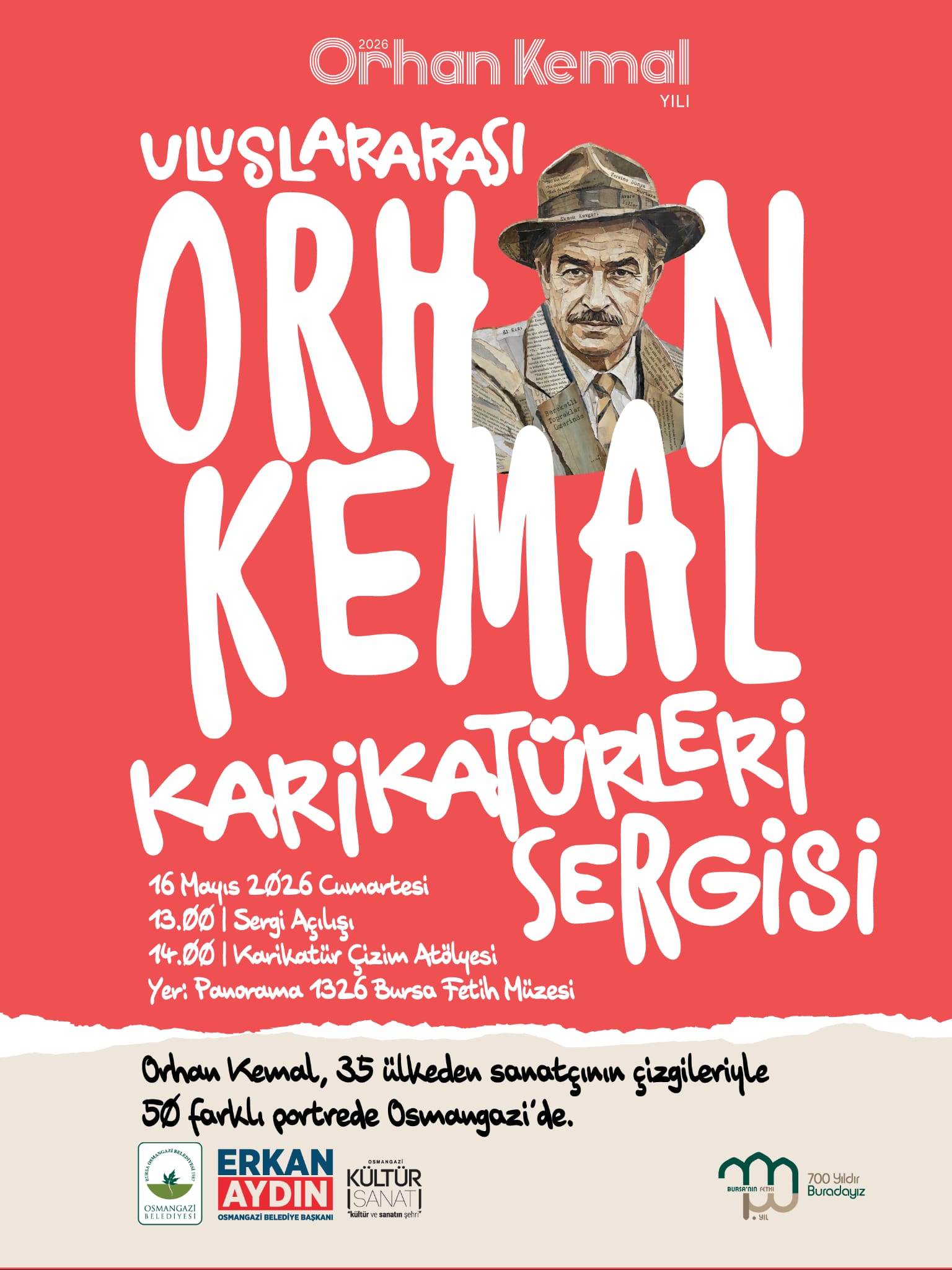 Osmangazi Belediyesi’nin “Orhan Kemal Yılı” etkinlikleri kapsamında düzenlediği Uluslararası Orhan