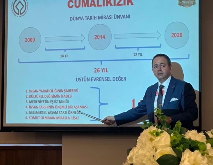 Bursa’da Cumalıkızık’ın UNESCO Dünya Mirası kimliğinin korunması, sürdürülebilir yönetim anlayışının