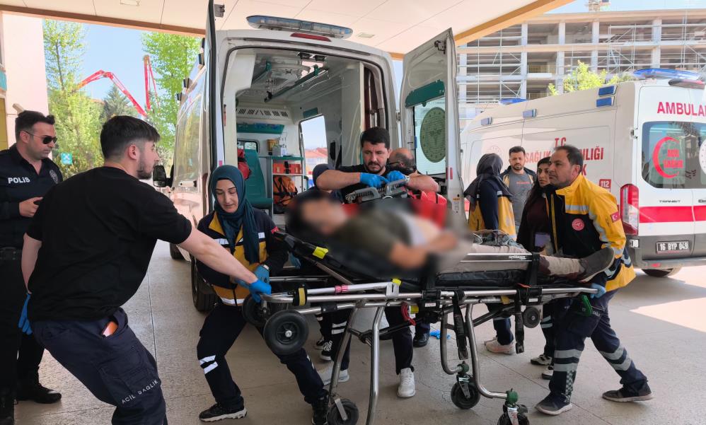 Bursa'nın İnegöl ilçesinde 5 yıl önce babasını darp ettiği için