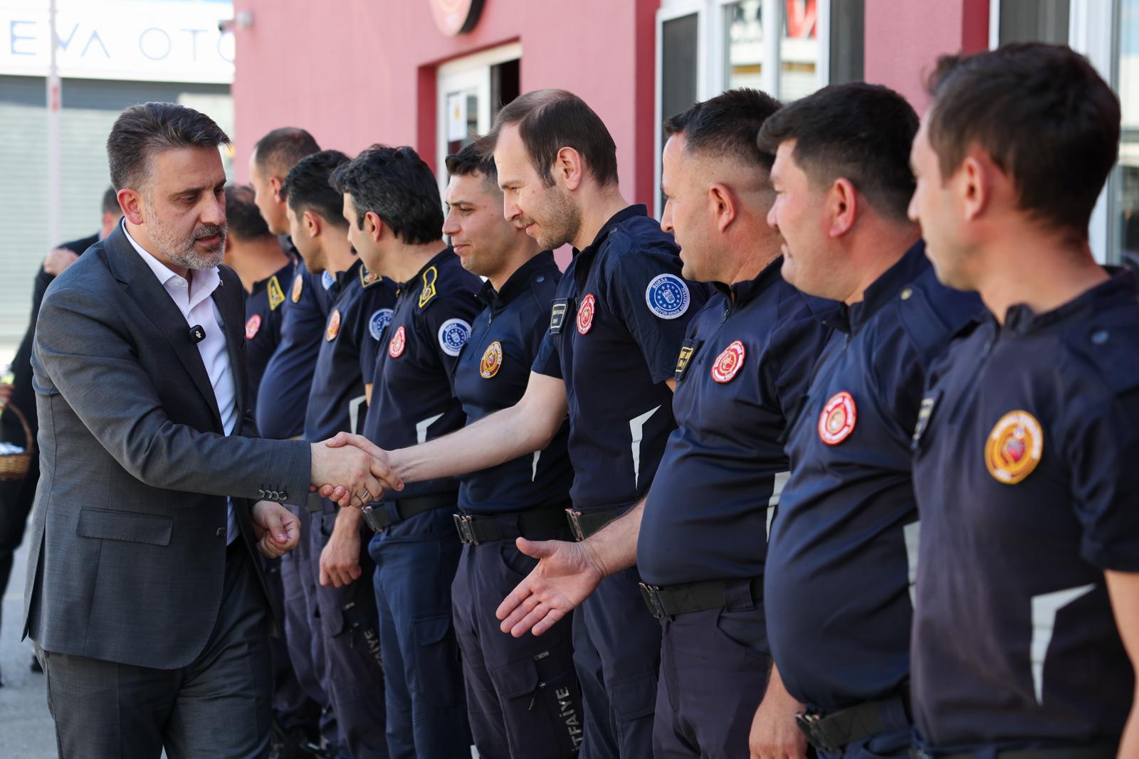 Bayramda görev başındalar! 1 Bursam Medya -