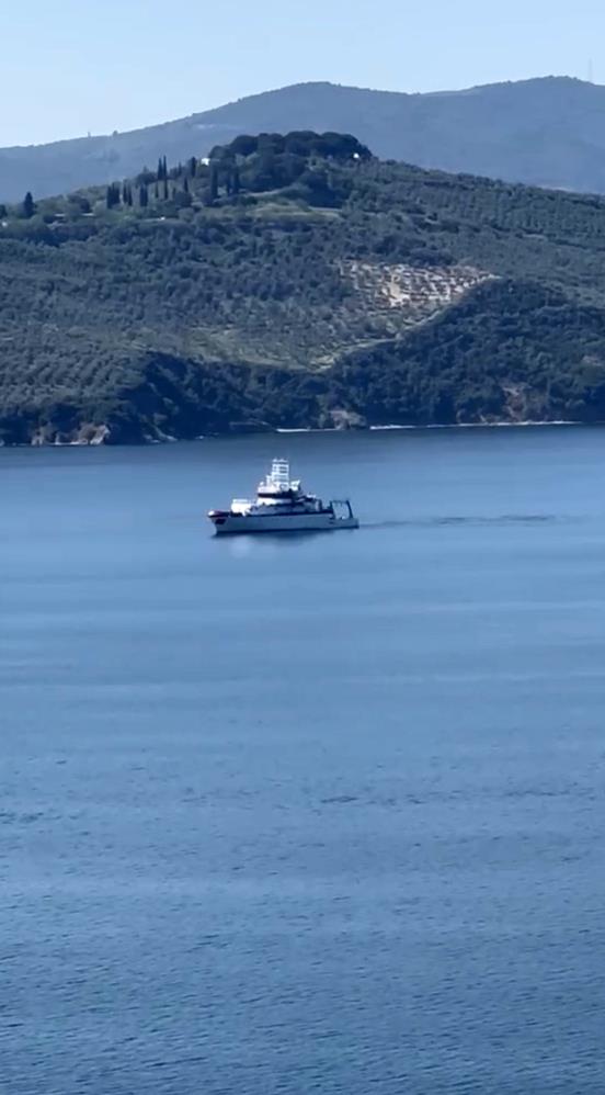 Marmara genelinde geniş bir alanda tarama faaliyetleri gerçekleştiren gemi, deniz