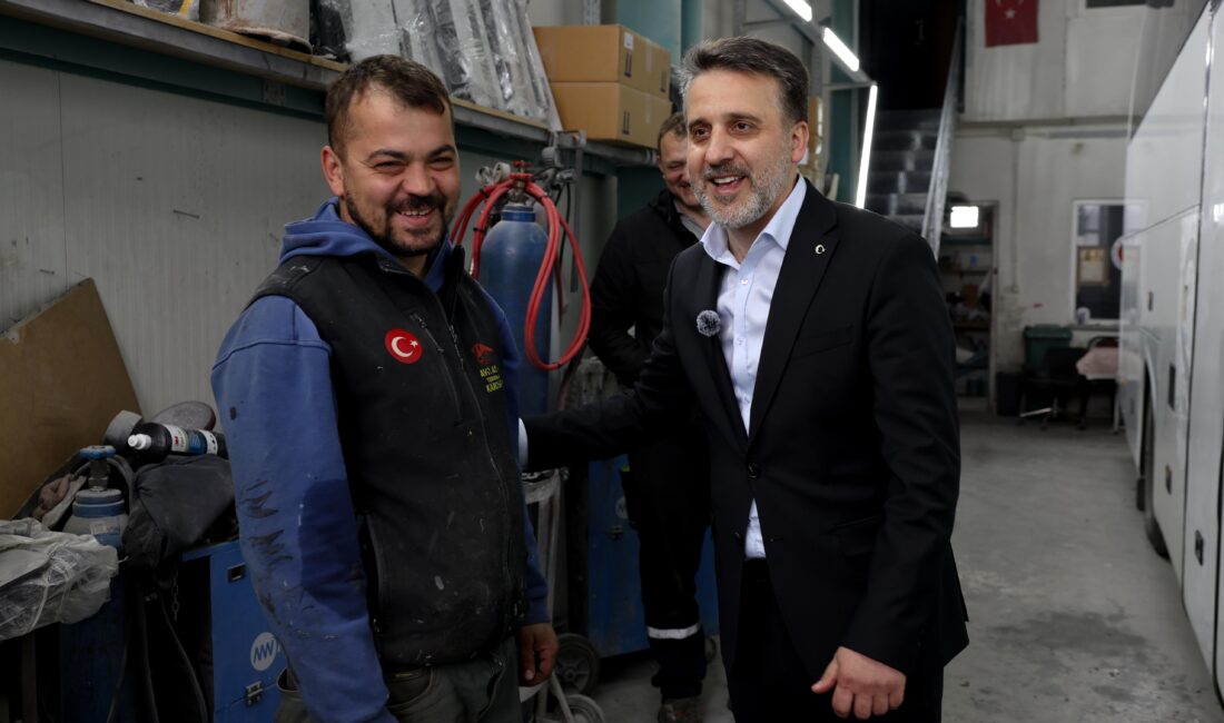 Bursa Büyükşehir Belediyesi Başkan Vekili Şahin Biba, 1 Mayıs Emek