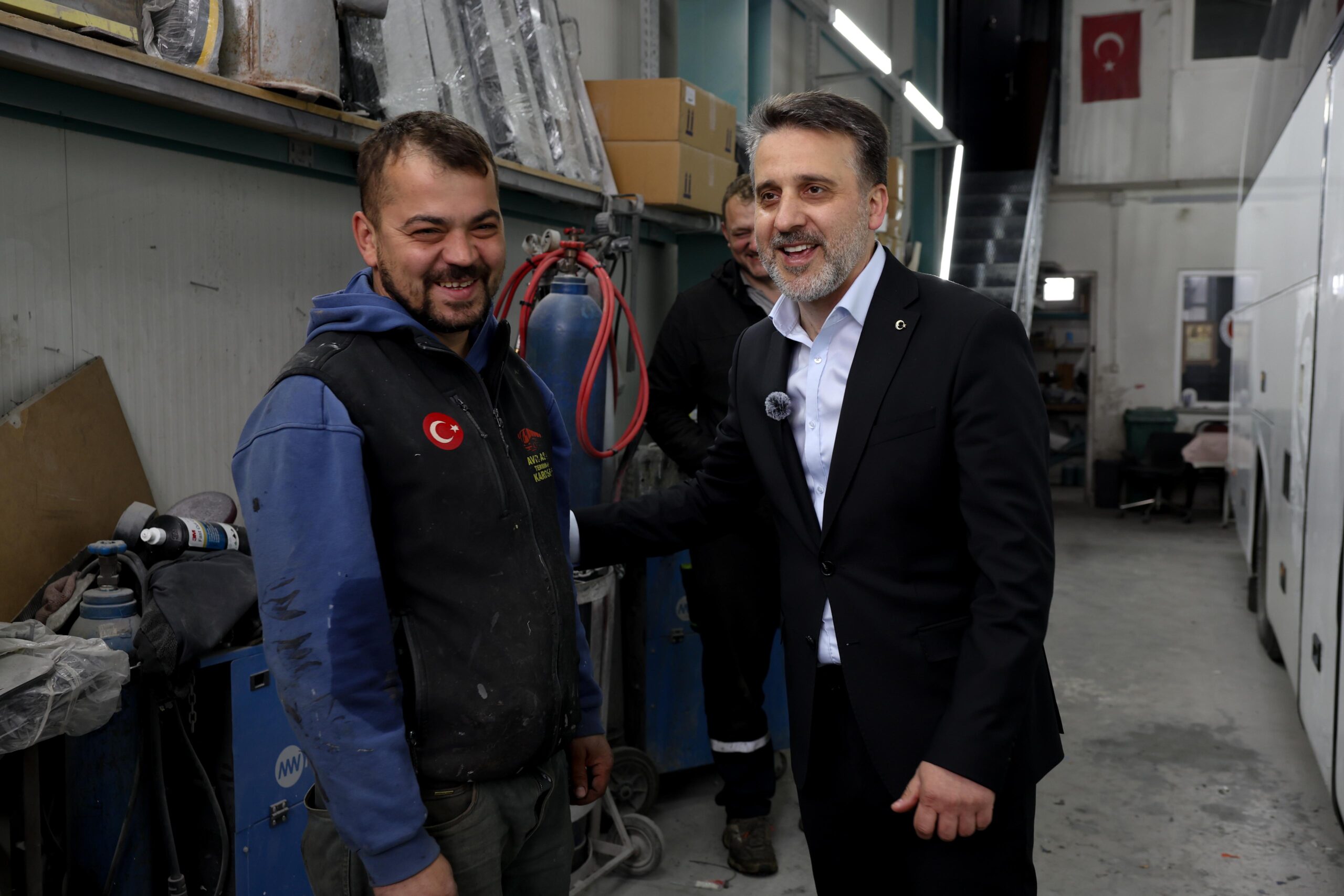Bursa Büyükşehir Belediyesi Başkan Vekili Şahin Biba, 1 Mayıs Emek