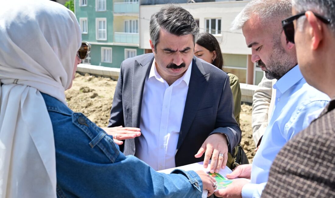 Bursa'da Yıldırım Belediyesi tarafından yapımı süren Makbule-Tevfik Yıldırım Engelsiz Yaşam