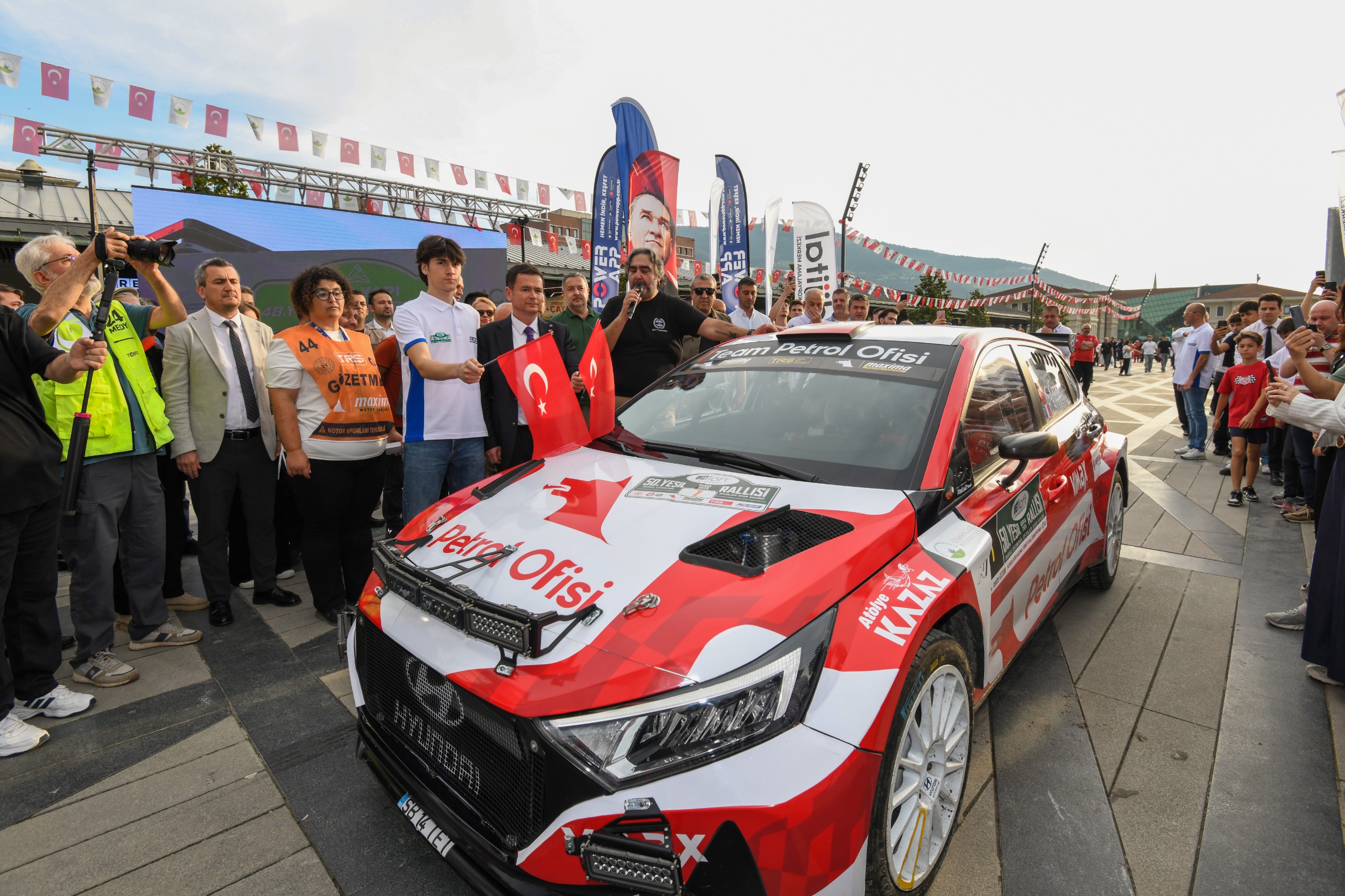 Türkiye Ralli Şampiyonası’nın üçüncü ayağı olan 50. Yeşil Bursa Rallisi’nin